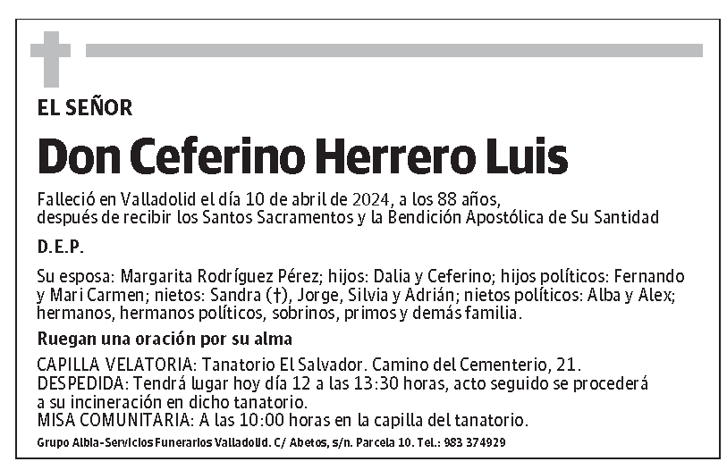 Ceferino Herrero Luis