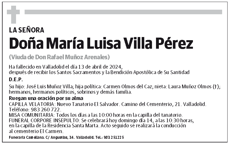 María Luisa Villa Pérez
