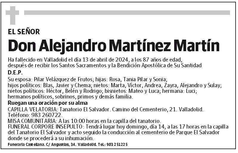 Alejandro Martínez Martín