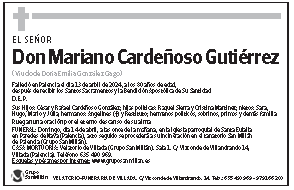 Mariano Cardeñoso Gutiérrez
