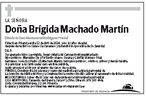 Brígida Machado Martín