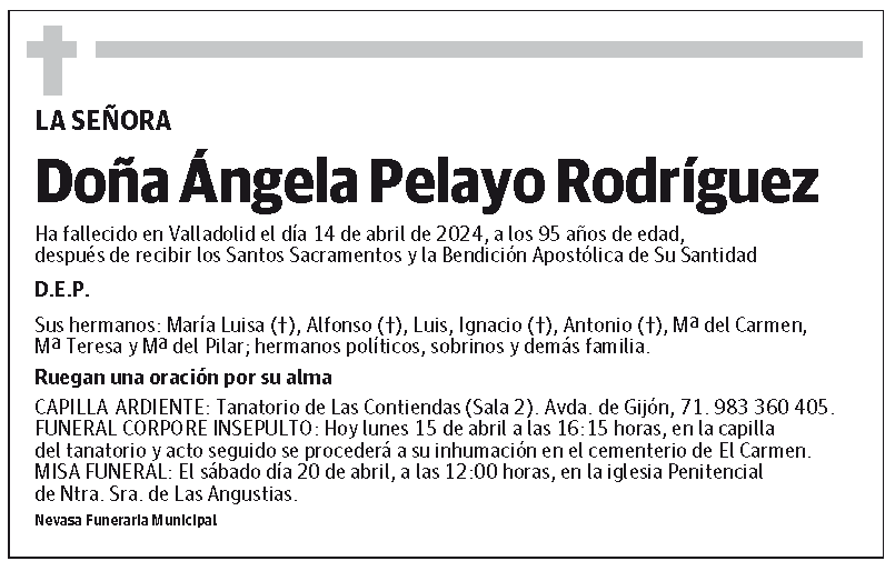 Ángela Pelayo Rodríguez