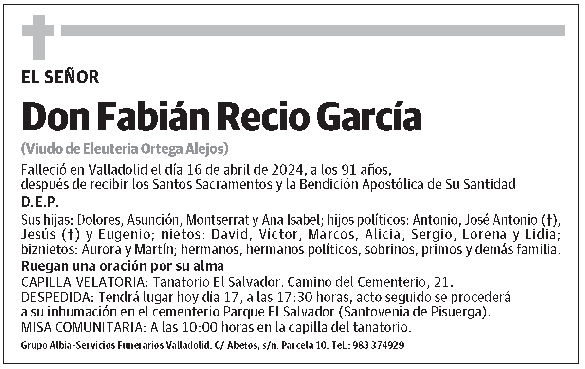 Fabián Recio García