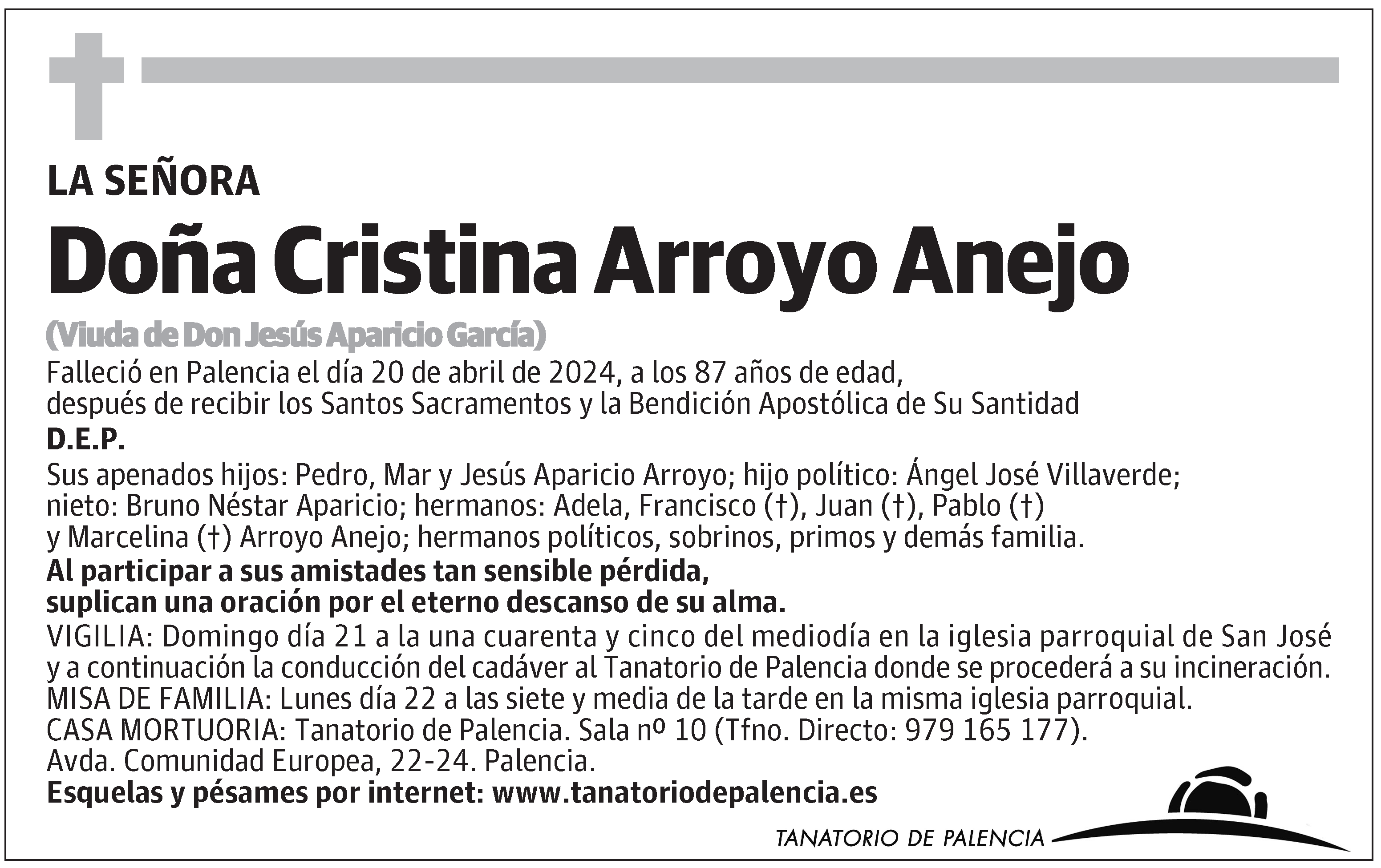 Cristina Arroyo Anejo