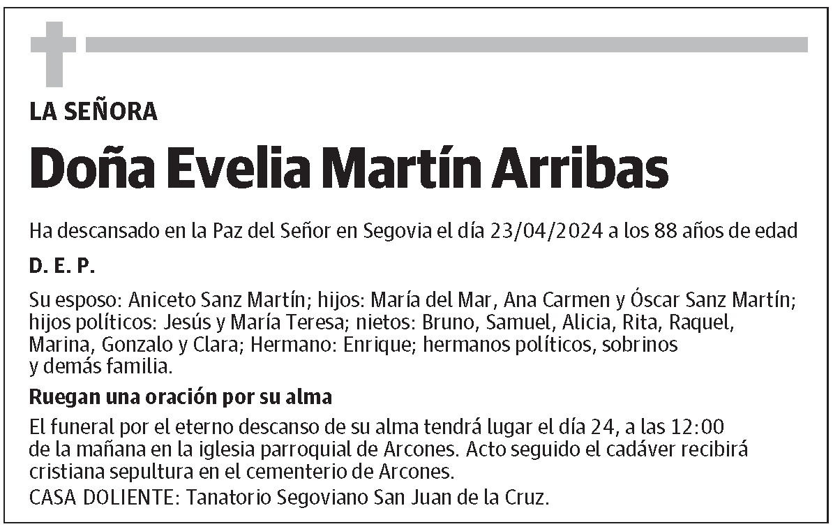 Evelia Martín Arribas