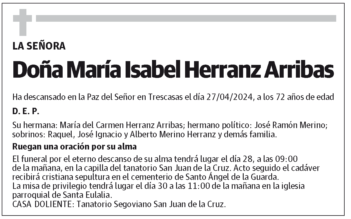 María Isabel Herranz Arribas