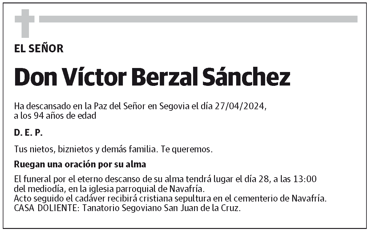 Víctor Berzal Sánchez