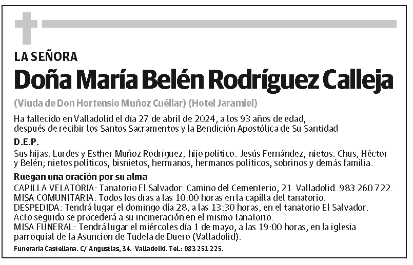 María Belén Rodríguez Calleja