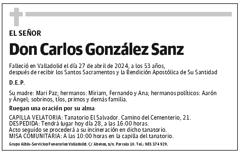 Carlos González Sanz