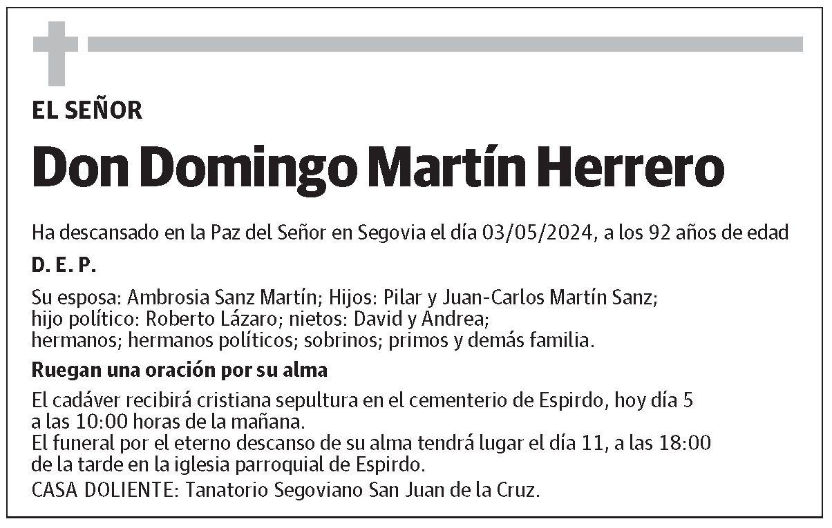 Domingo Martín Herrero