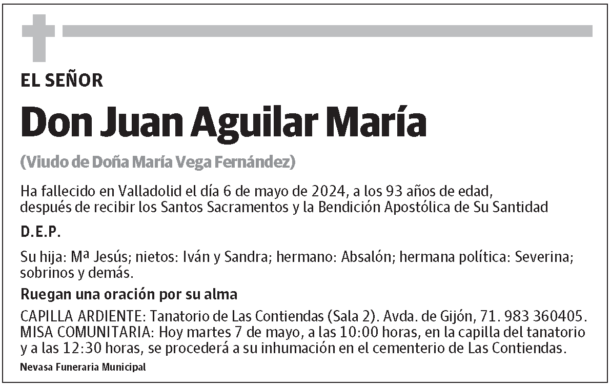 Juan Aguilar María