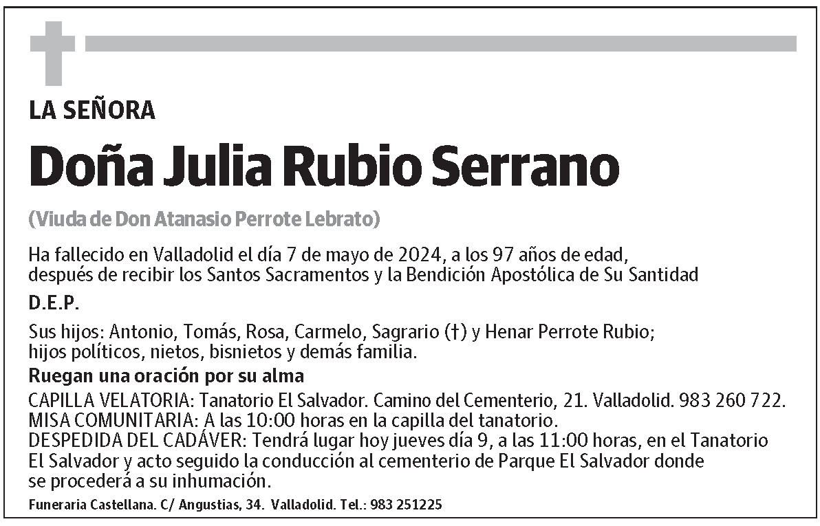 Julia Rubio Serrano