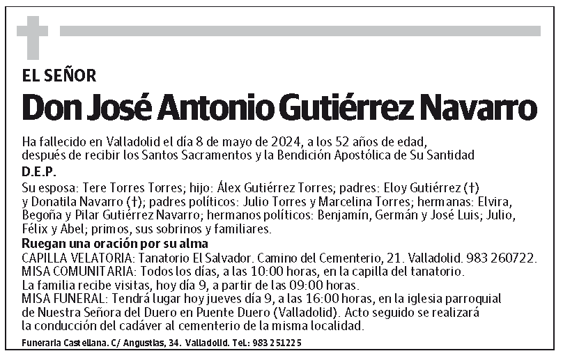 José Antonio Gutiérrez Navarro