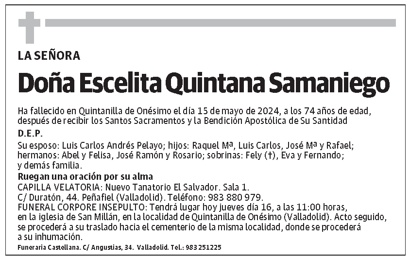 Escelita Quintana Samaniego