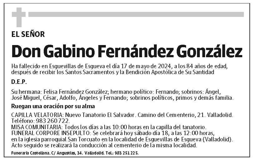 Gabino Fernández González