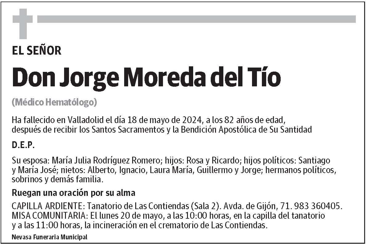 Jorge Moreda del Tío