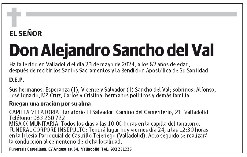 Alejandro Sancho del Val