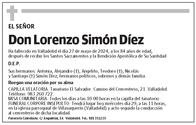 Lorenzo Simón Díez