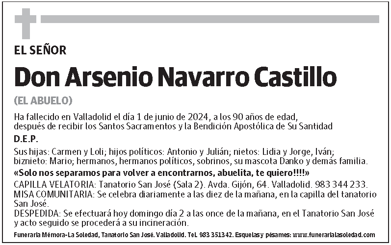 Arsenio Navarro Castillo