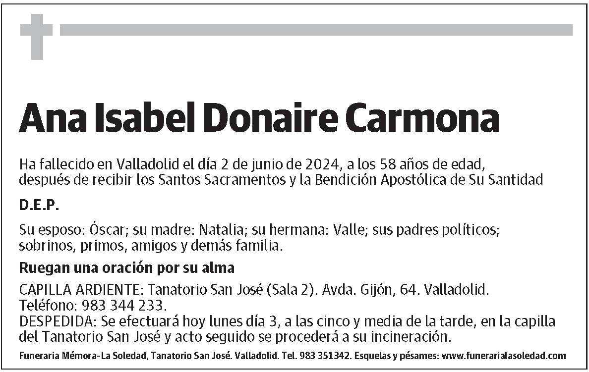 Ana Isabel Donaire Carmona