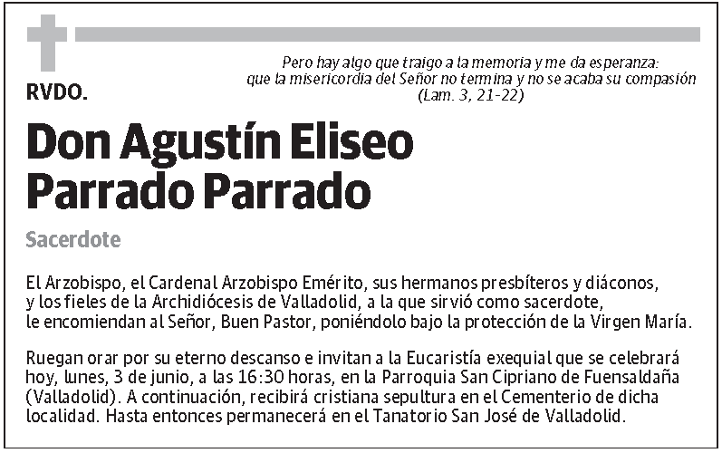 Agustín Eliseo Parrado Parrado