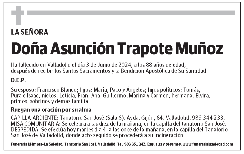 Asunción Trapote Muñoz