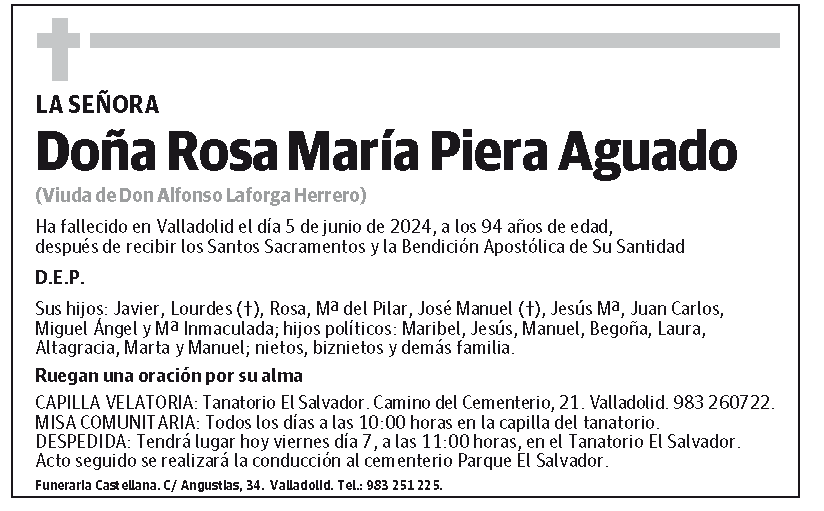 Rosa María Piera Aguado
