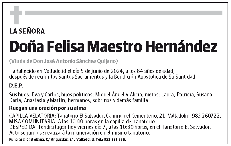 Felisa Maestro Hernández