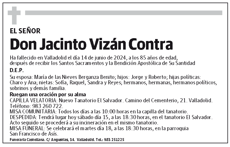 Jacinto Vizán Contra