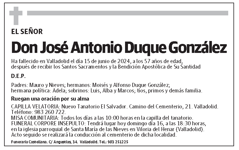 José Antonio Duque González