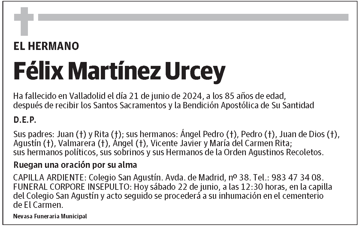 Félix Martínez Urcey