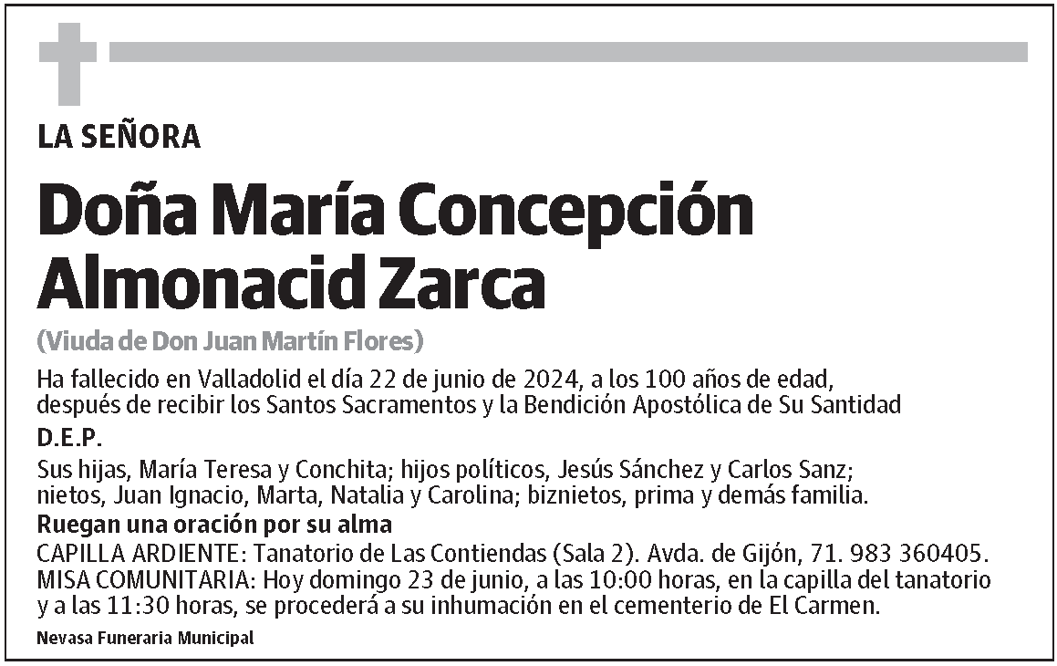 María Concepción Almonacid Zarca