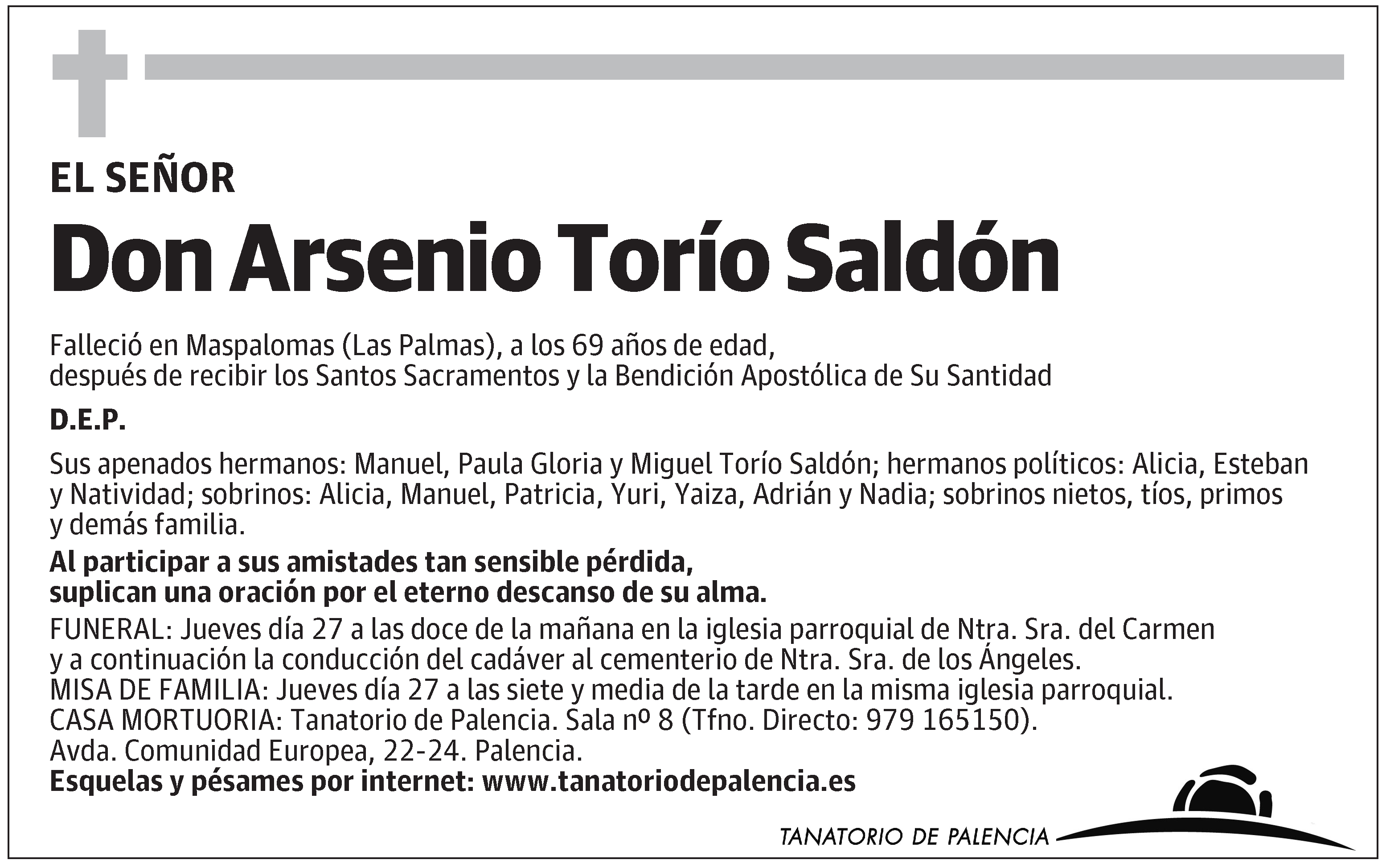 Arsenio Torío Saldón