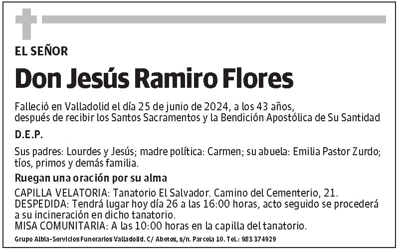 Jesús Ramiro Flores