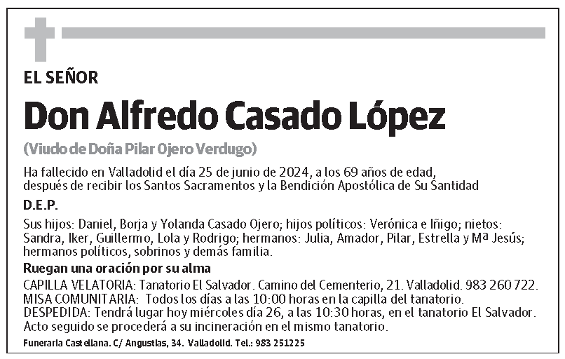 Alfredo Casado López