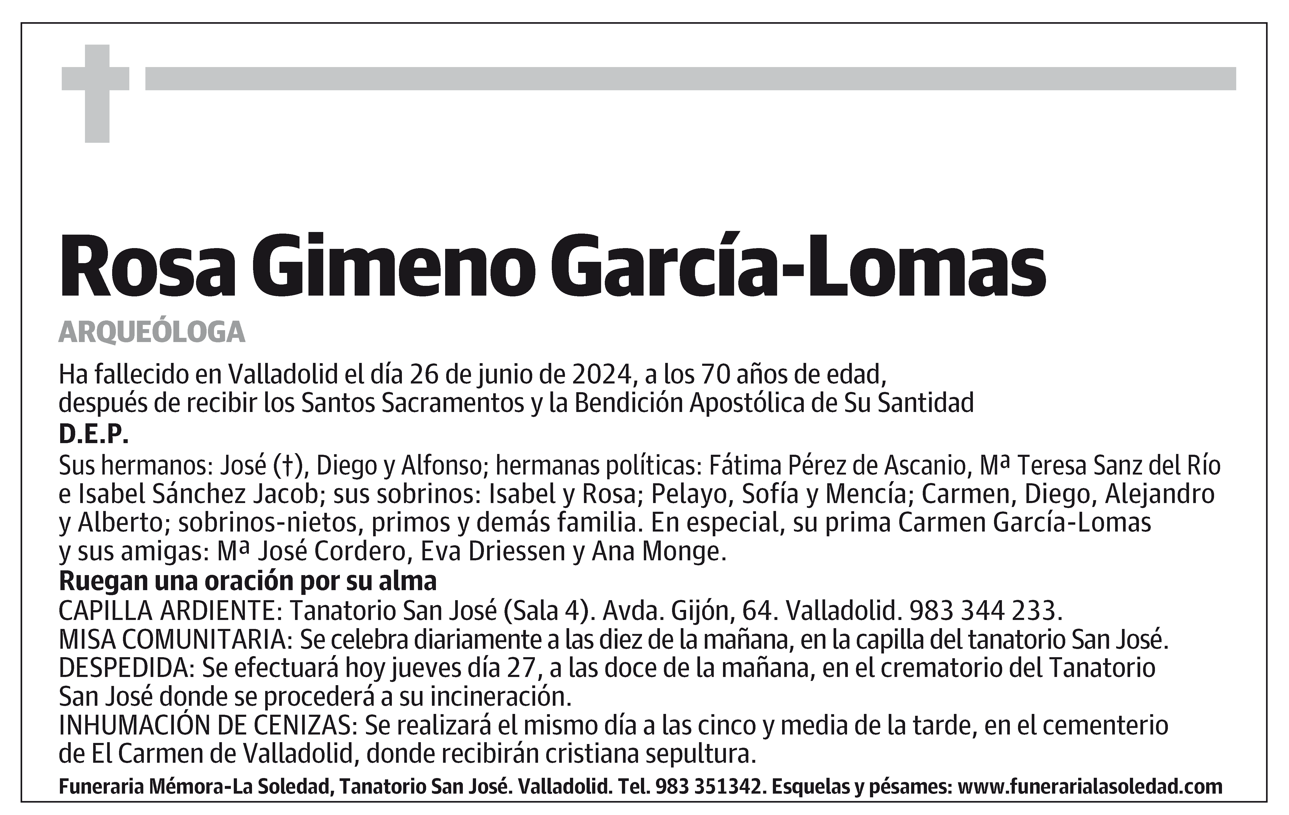 Rosa Gimeno García-Lomas