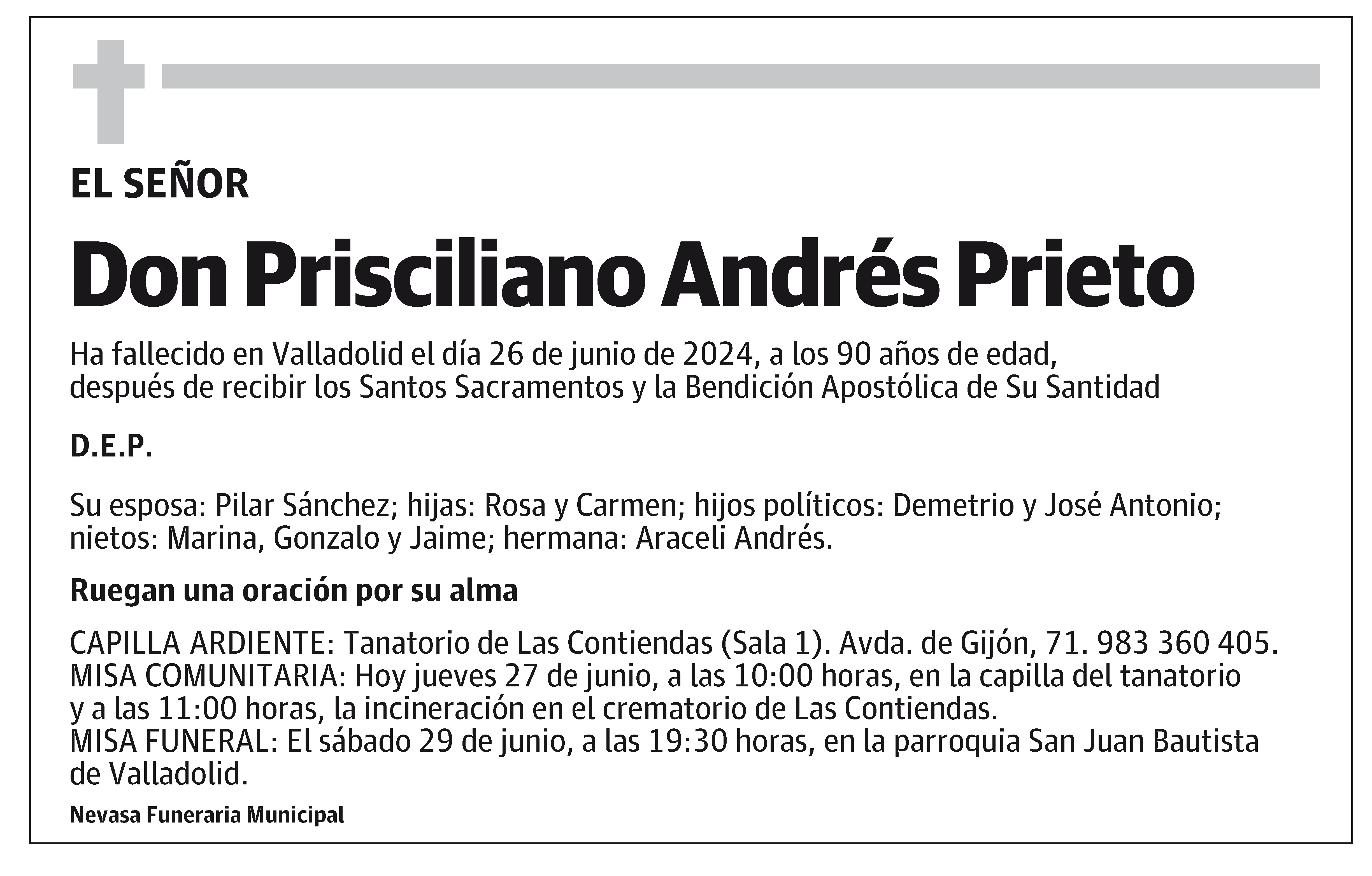 Prisciliano Andrés Prieto