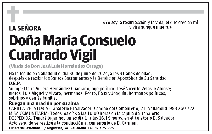 María Consuelo Cuadrado Vigil