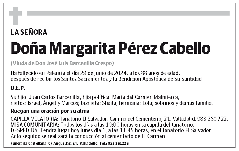 Margarita Pérez Cabello