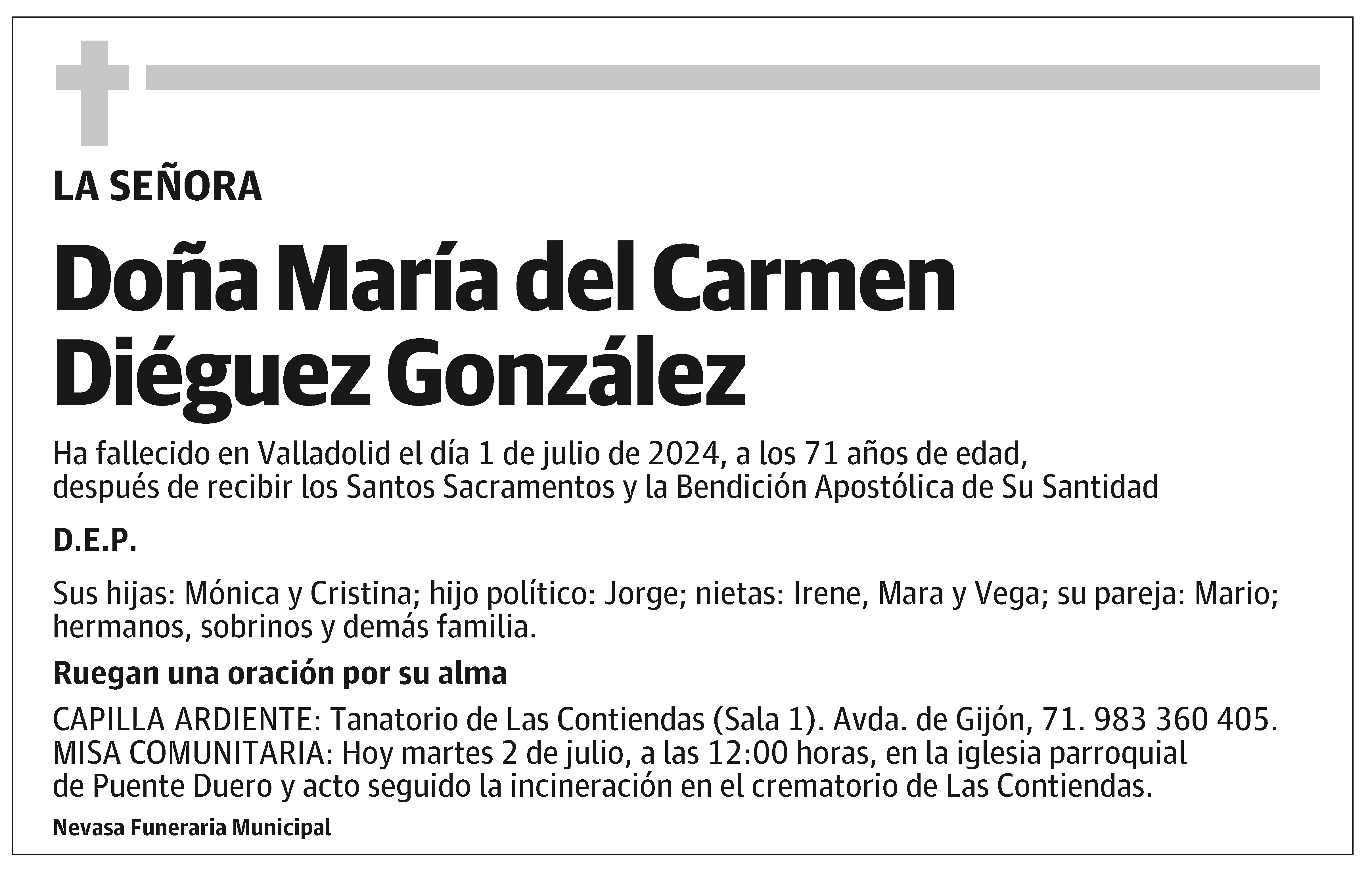 María del Carmen Diéguez González