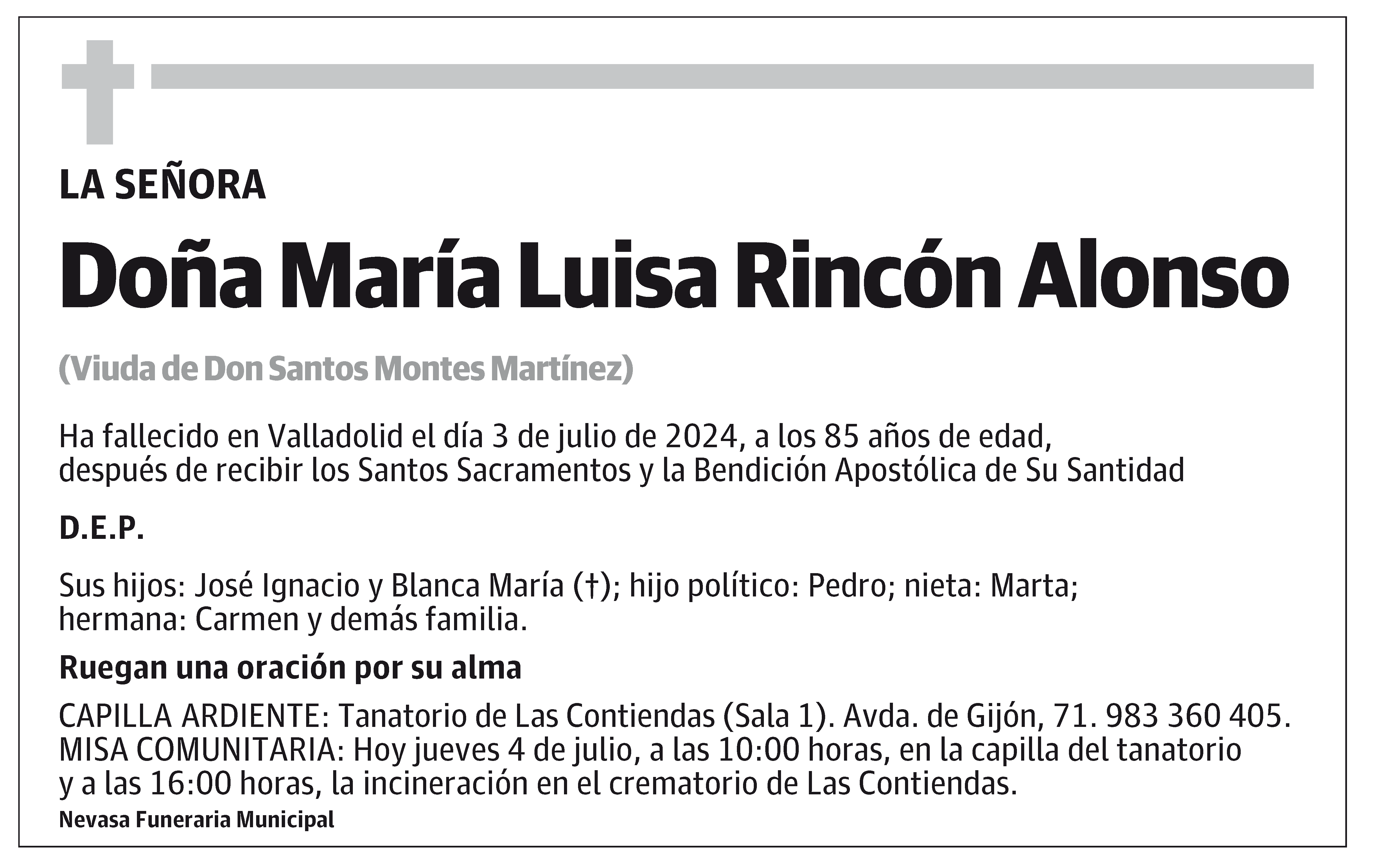 María Luisa Rincón Alonso