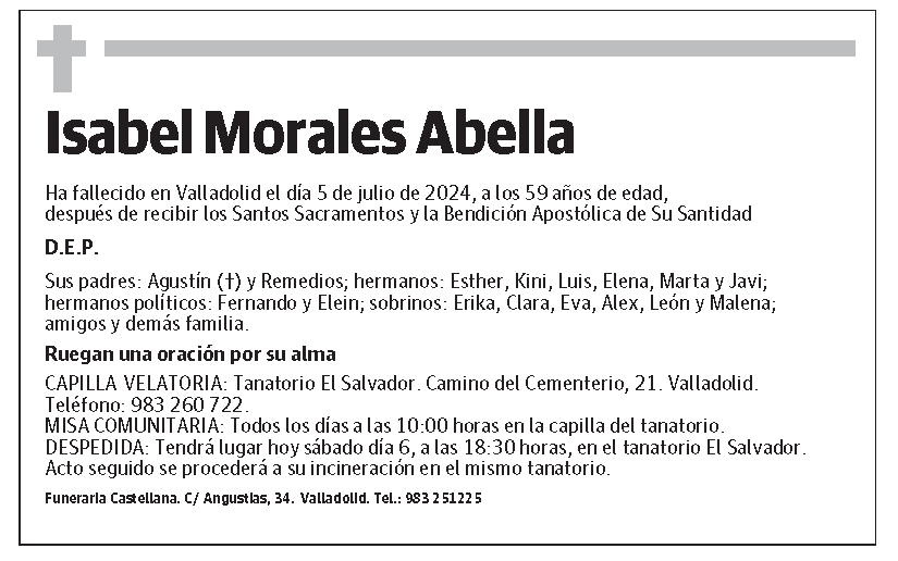 Isabel Morales Abella