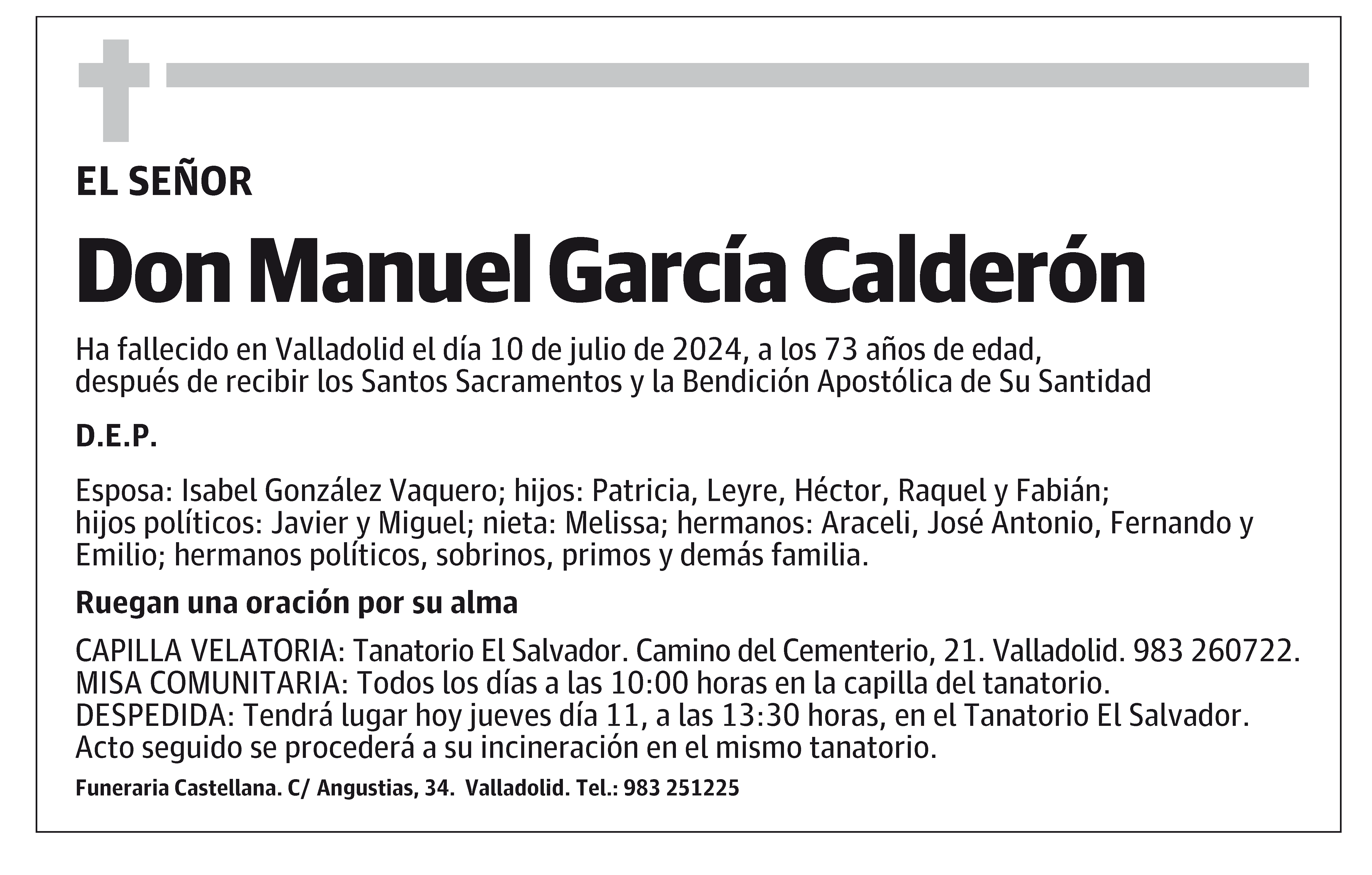 Manuel García Calderón