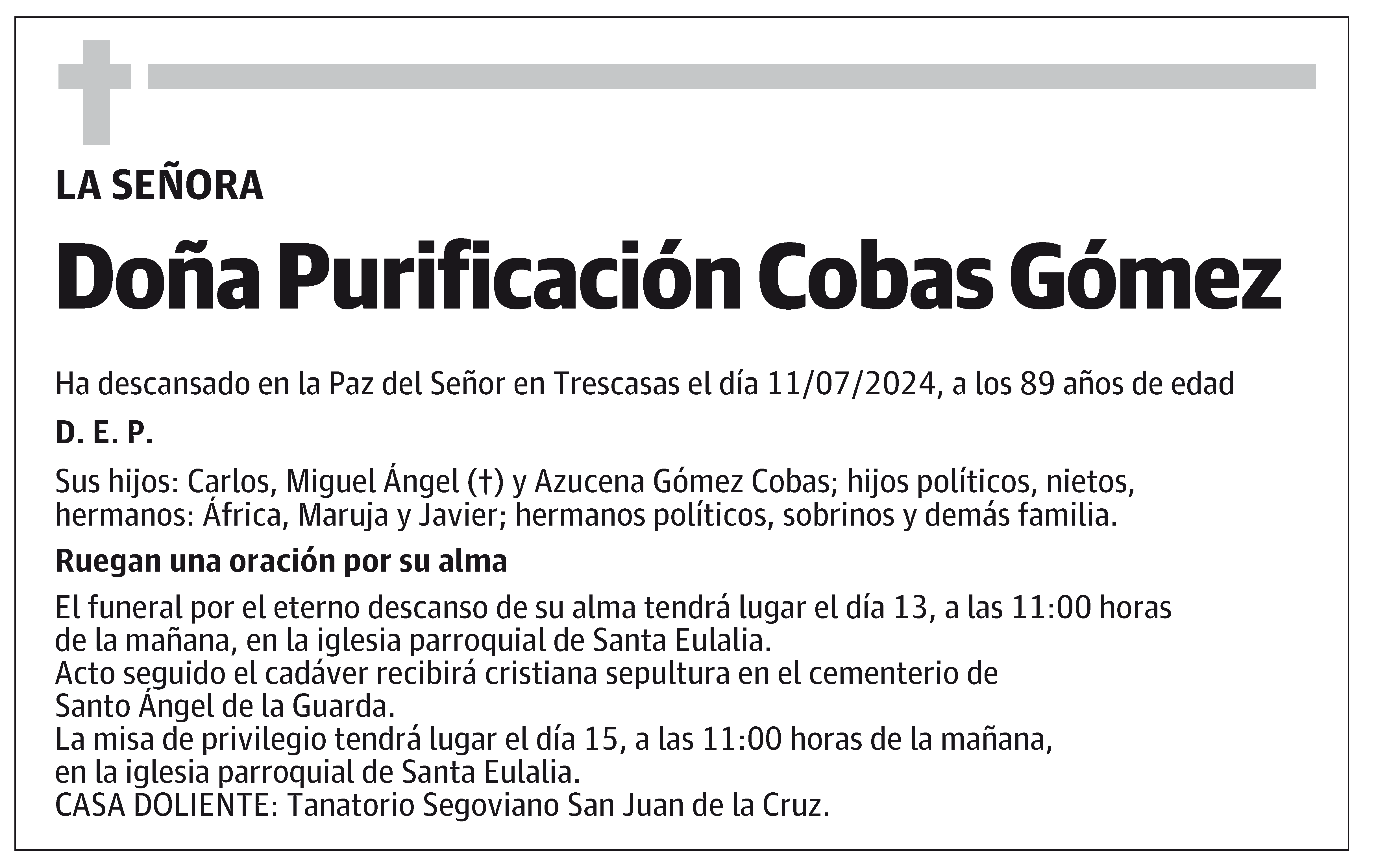 Purificación Cobas Gómez