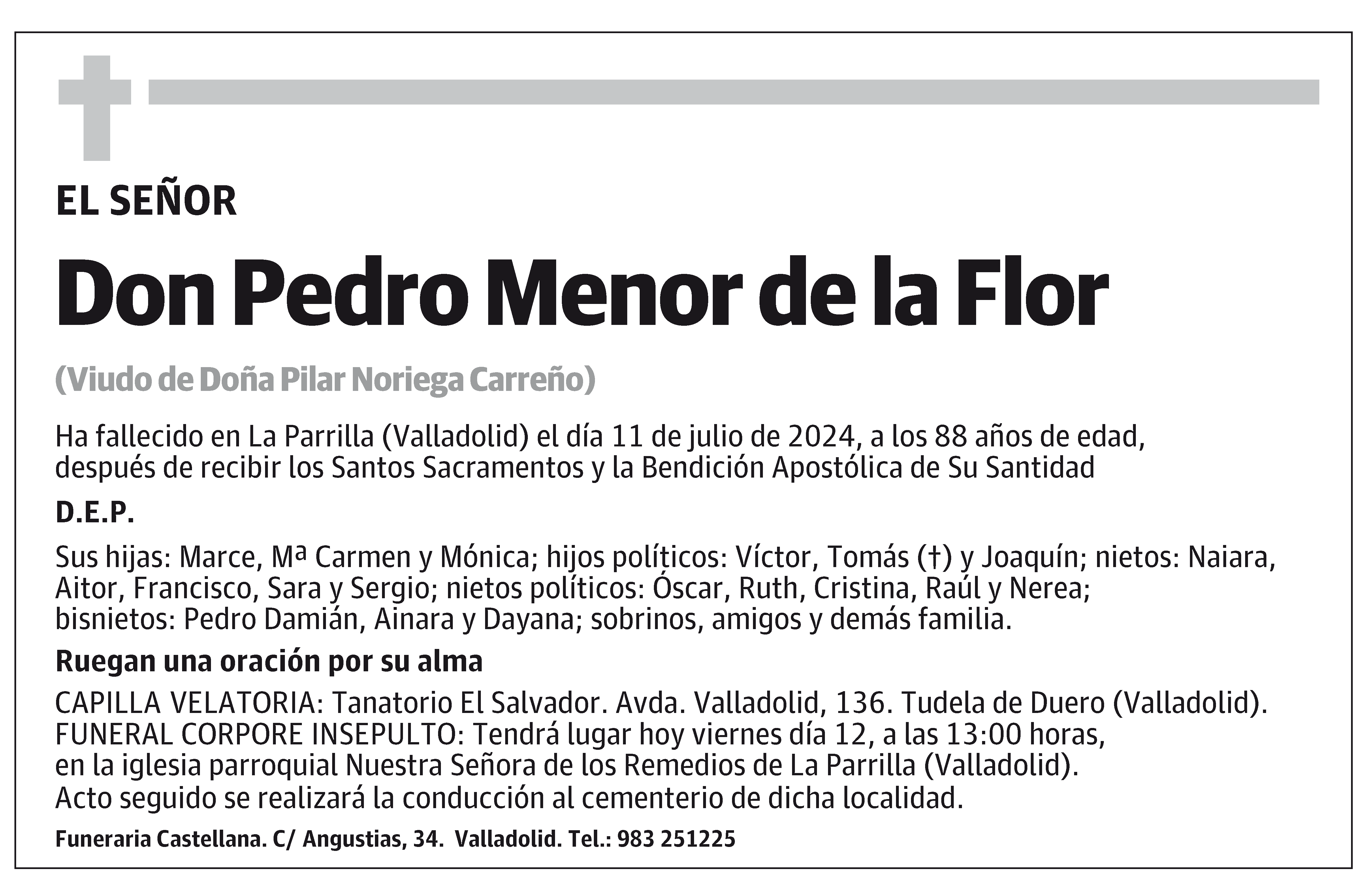 Pedro Menor de la Flor