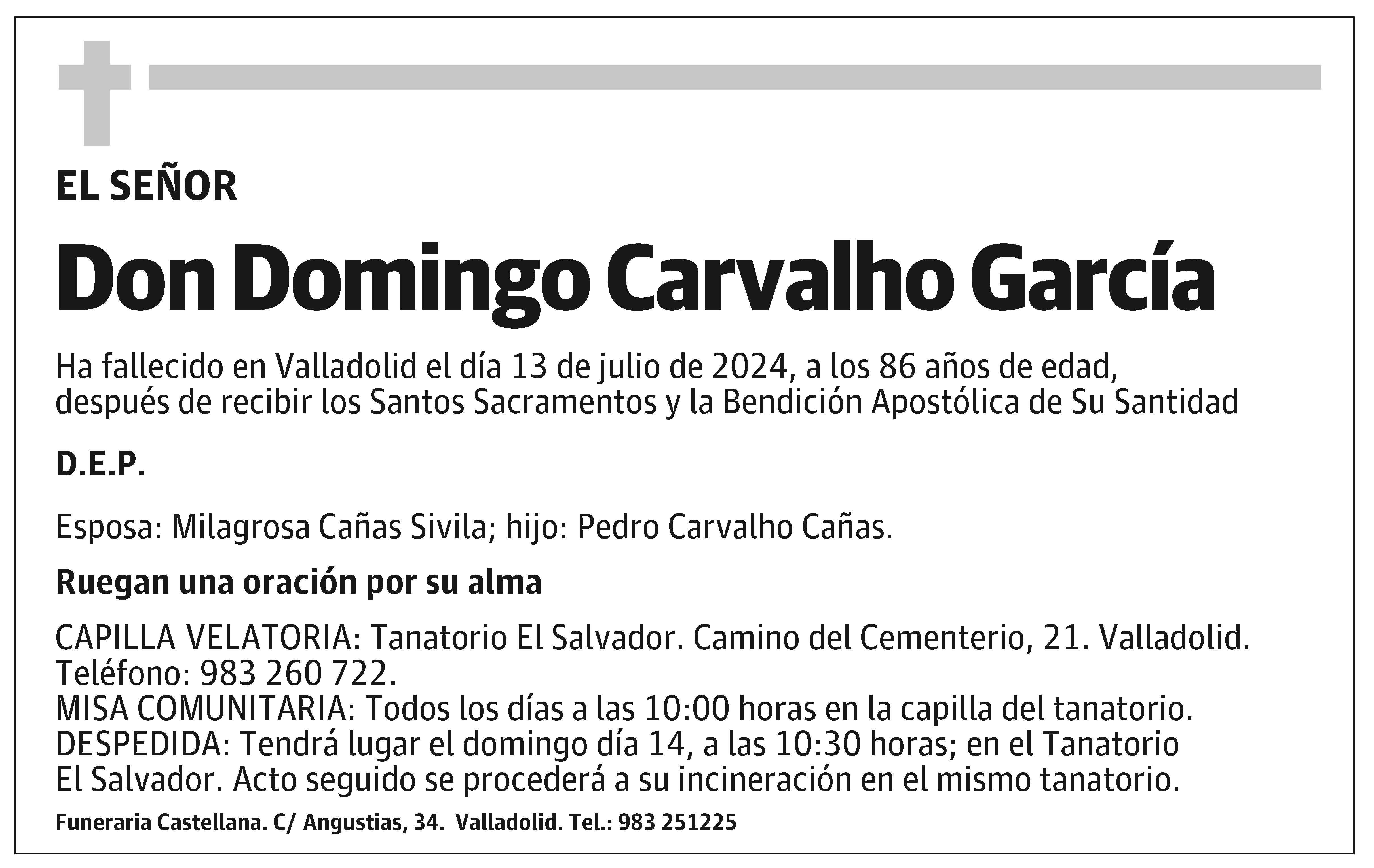 Domingo Carvalho García