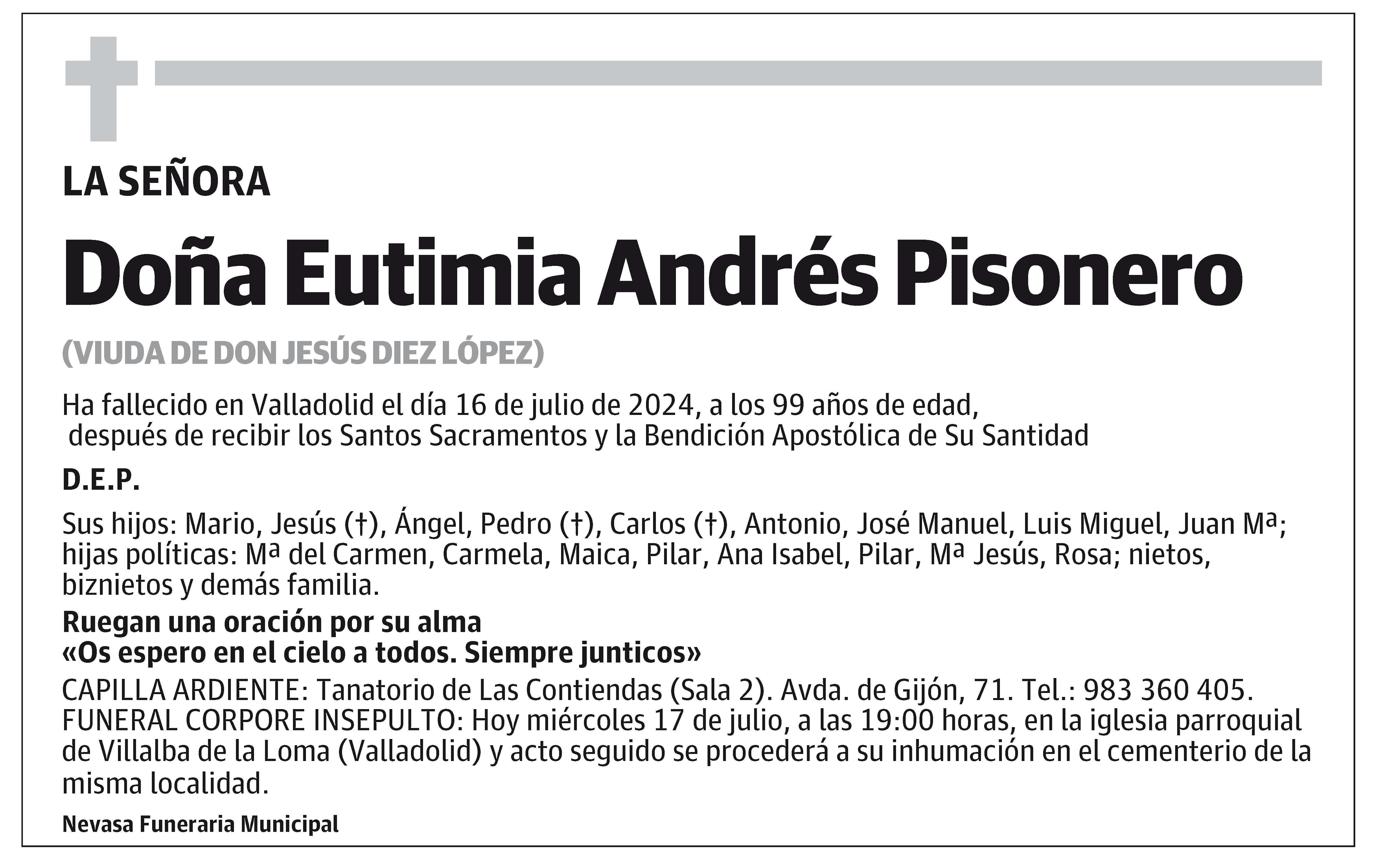 Eutimia Andrés Pisonero