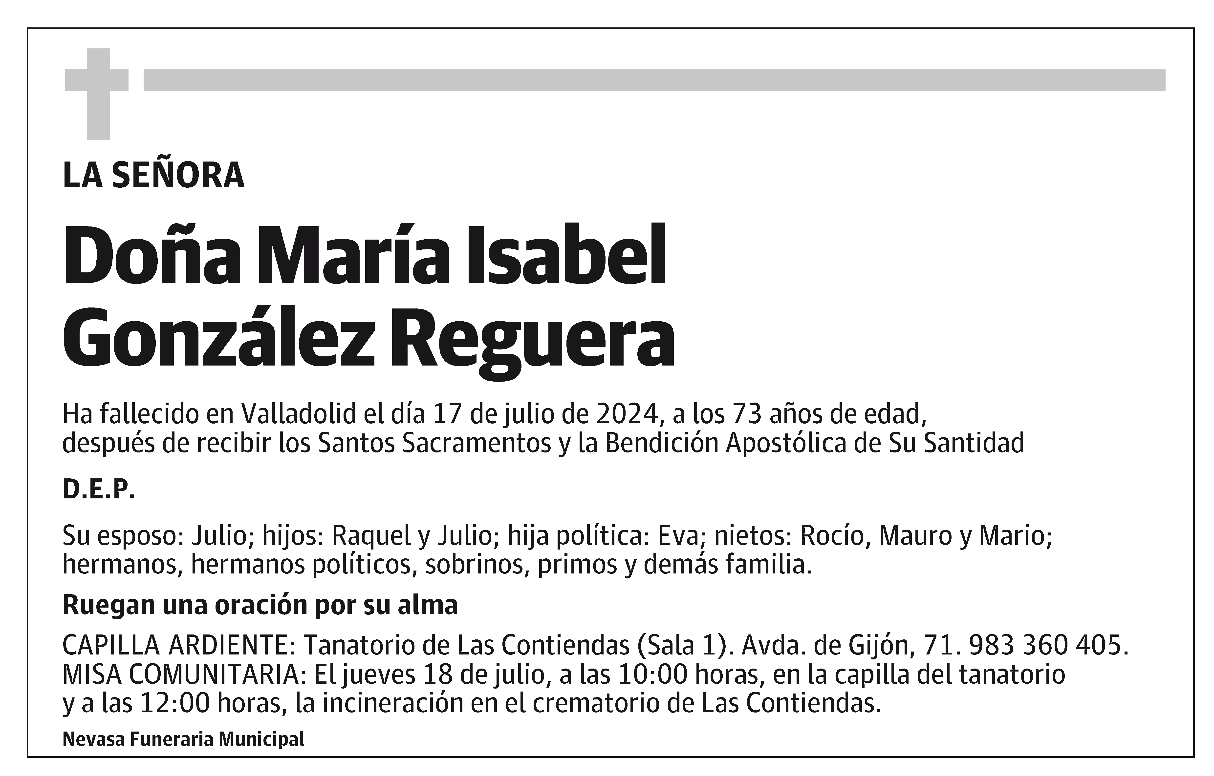 María Isabel González Reguera