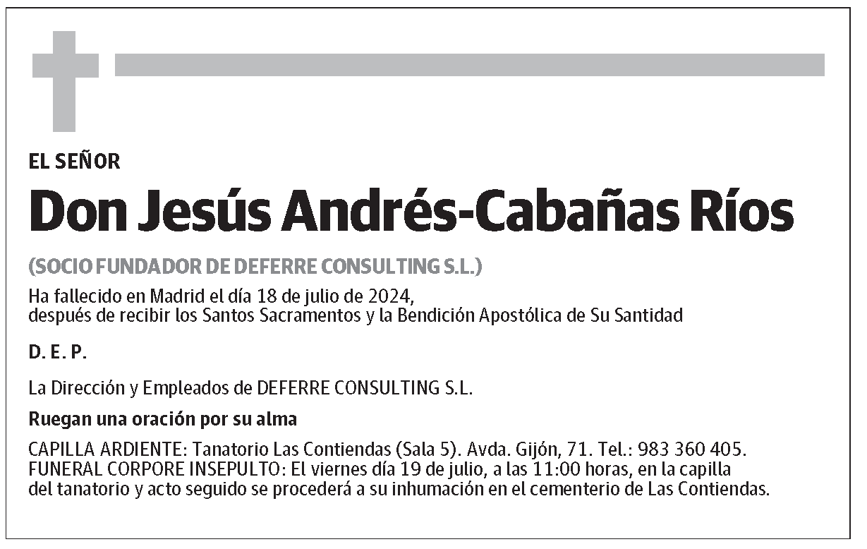 Jesús Andrés-Cabañas Ríos