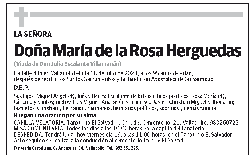 María de la Rosa Herguedas